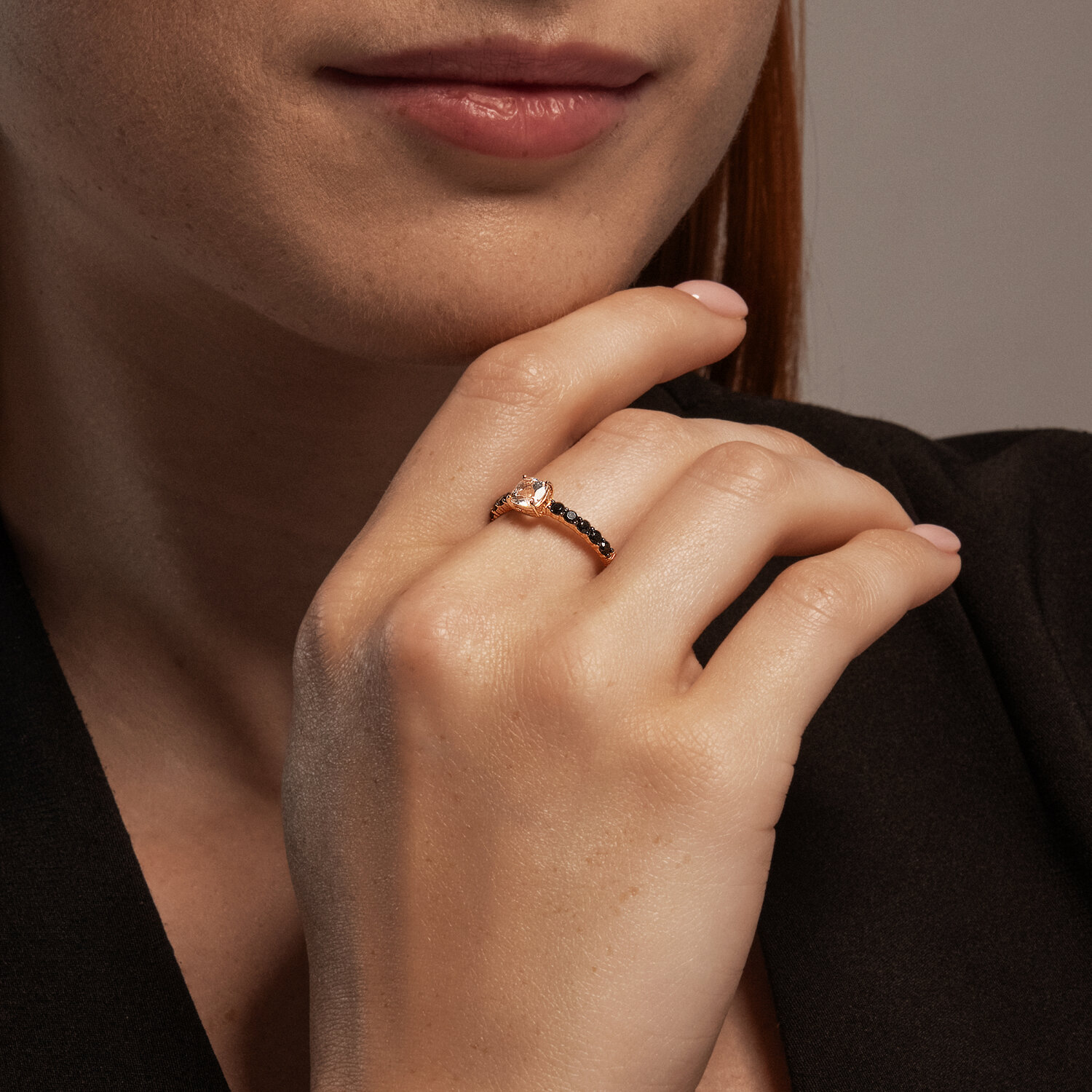 Кольцо Sokolov из золота с полудрагоценными вставками - image 4