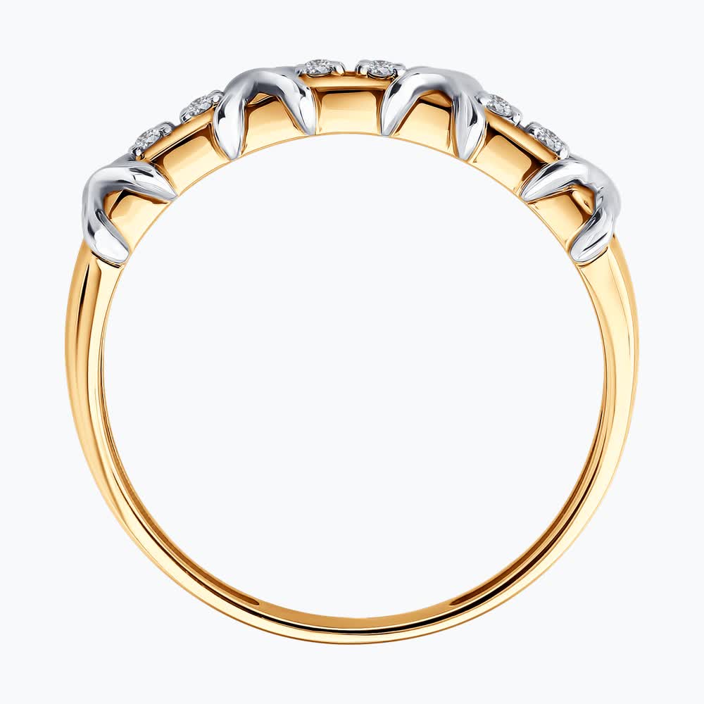 Кольцо Sokolov из золота с бриллиантами - image 2