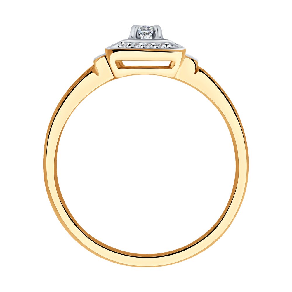 Кольцо Sokolov из золота с бриллиантами - image 3