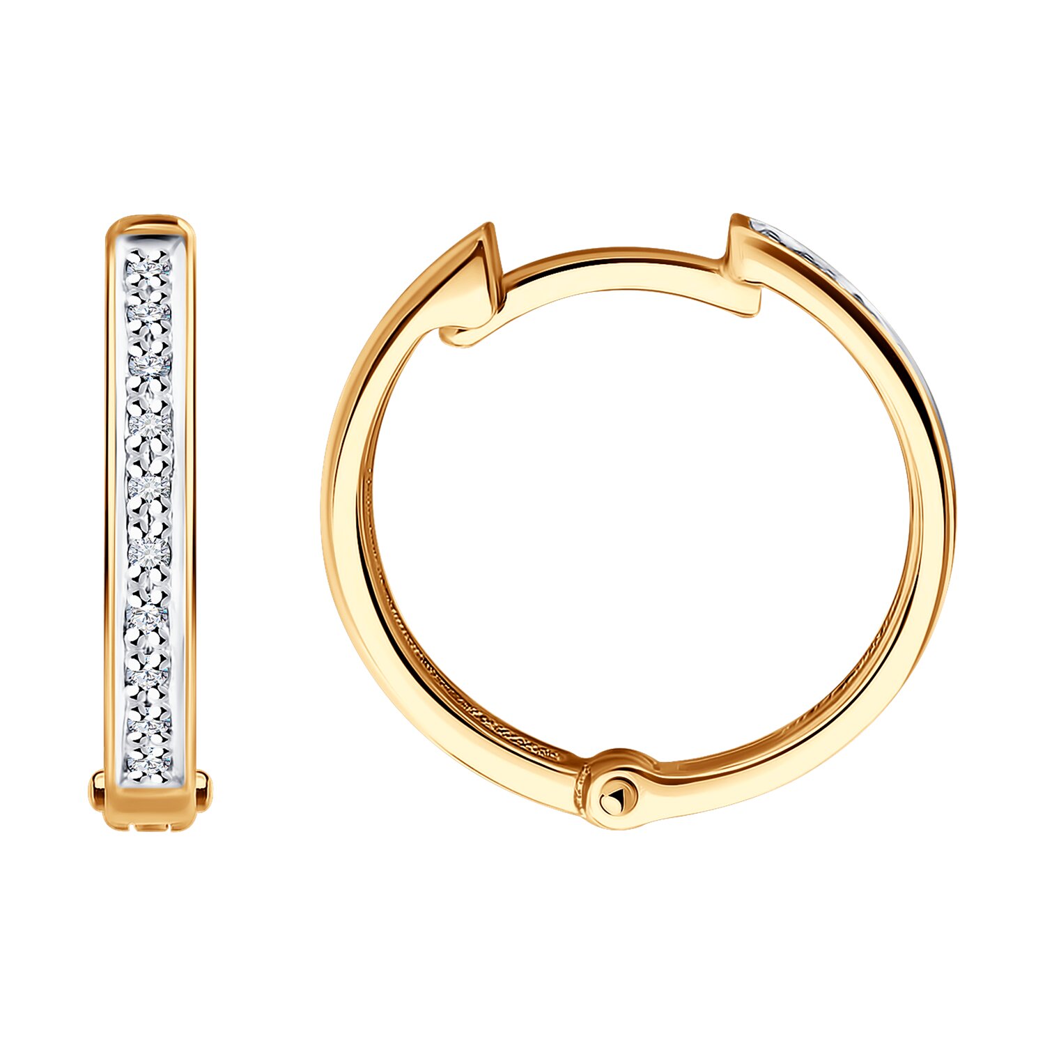 Серьги Sokolov из золота с бриллиантами