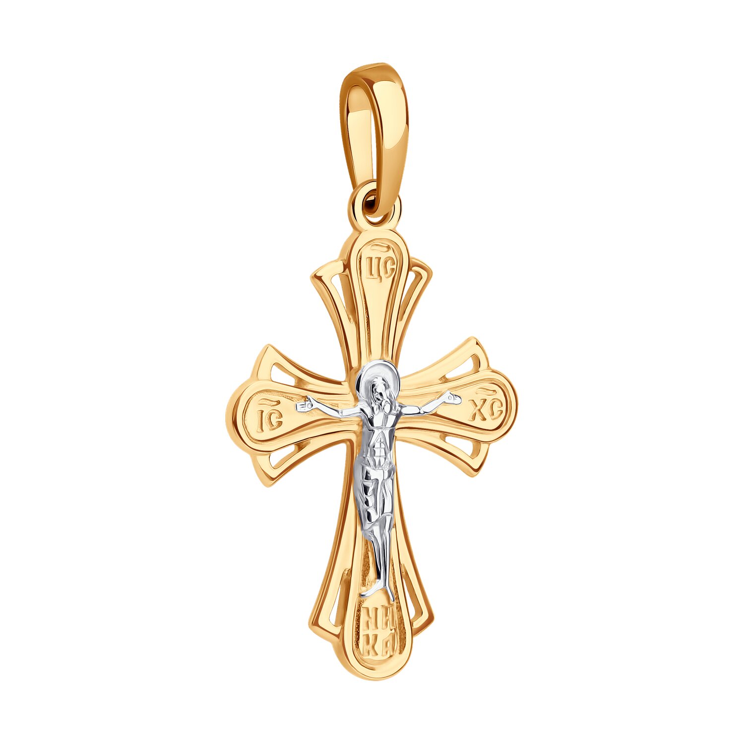 Крест Sokolov из золота - image 2