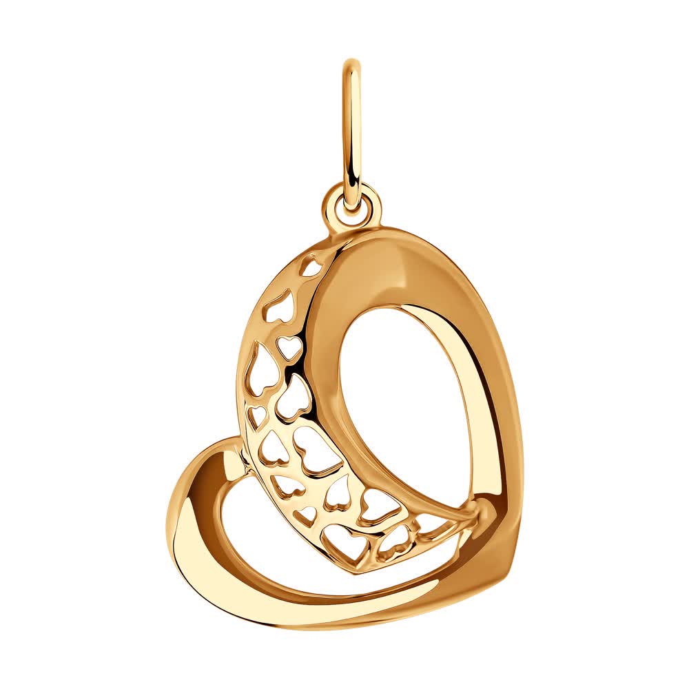 Gold Sokolov pendant