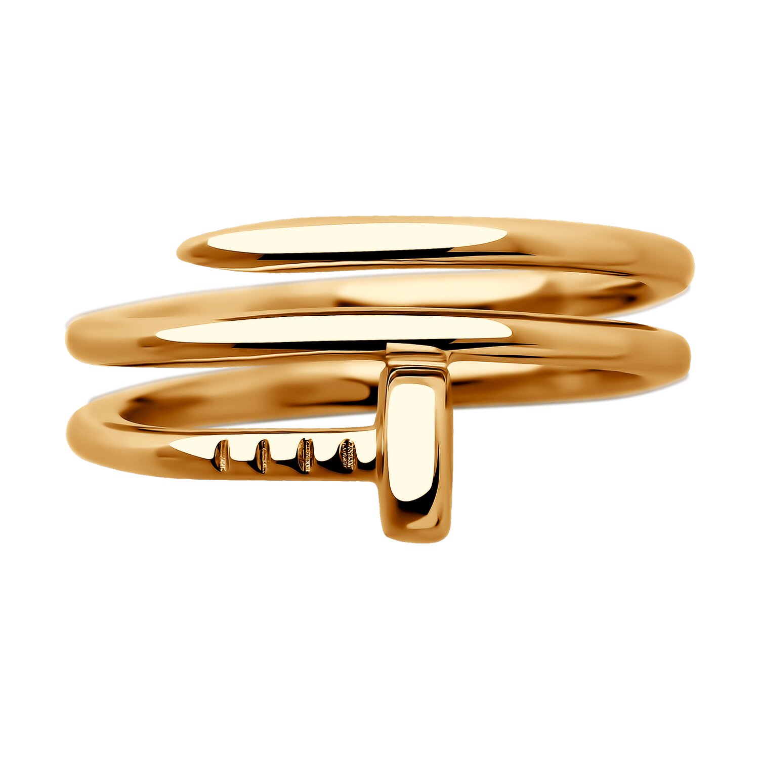 Кольцо Sokolov из золочёного серебра - image 2