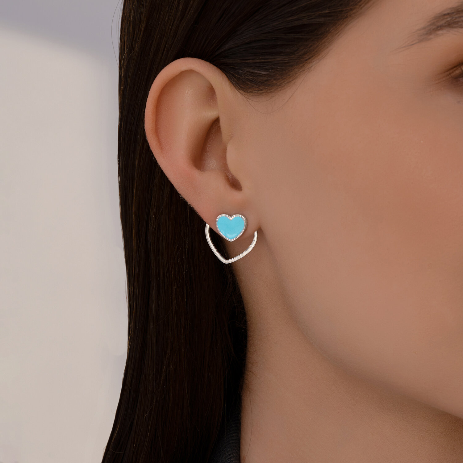 Серьги Sokolov из серебра с эмалью - image 3