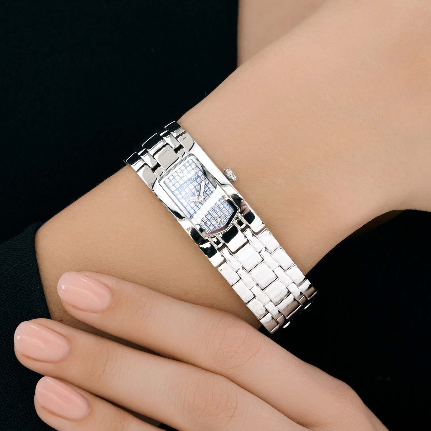 Женские стальные часы Sokolov - image 4