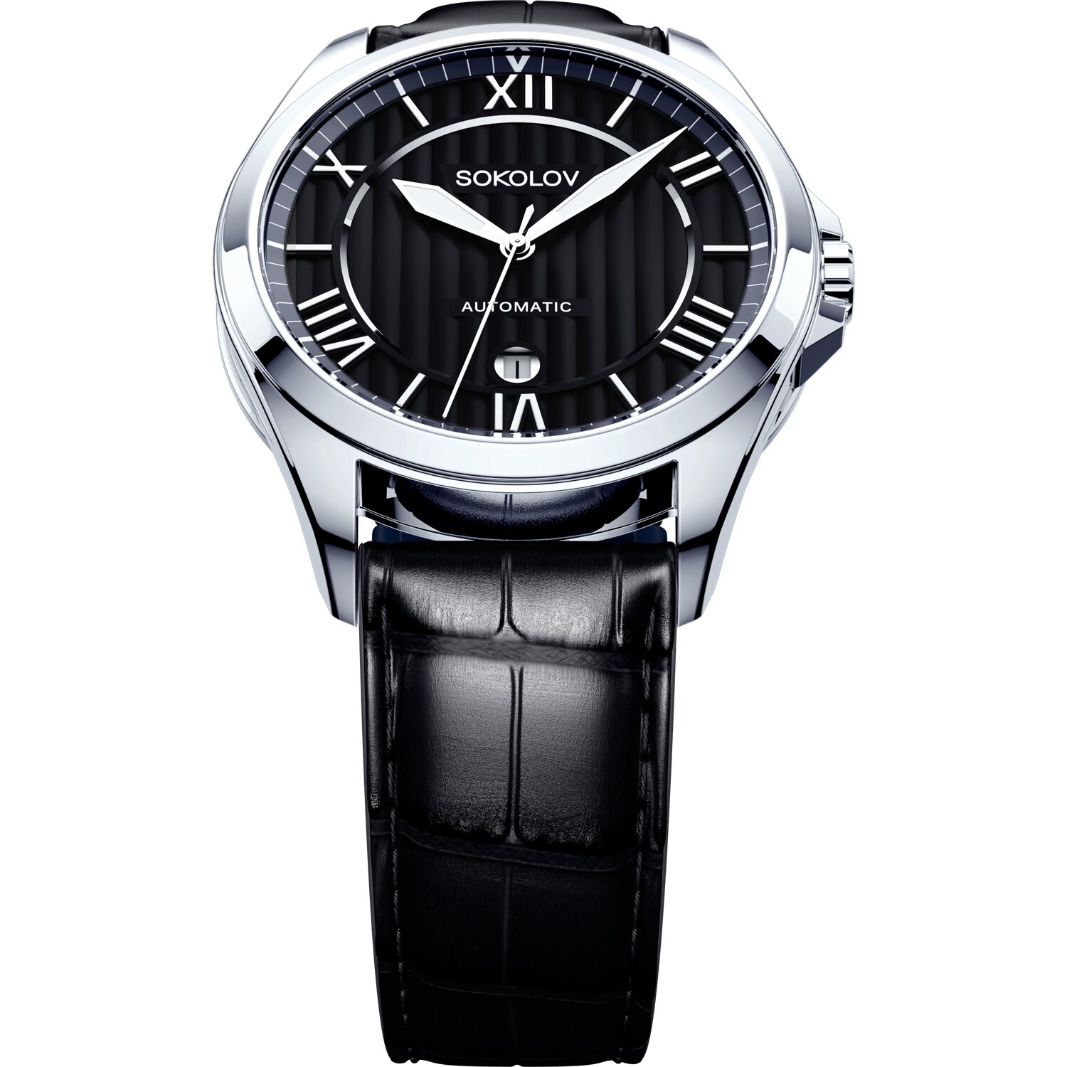 Мужские серебряные часы Sokolov - image 3