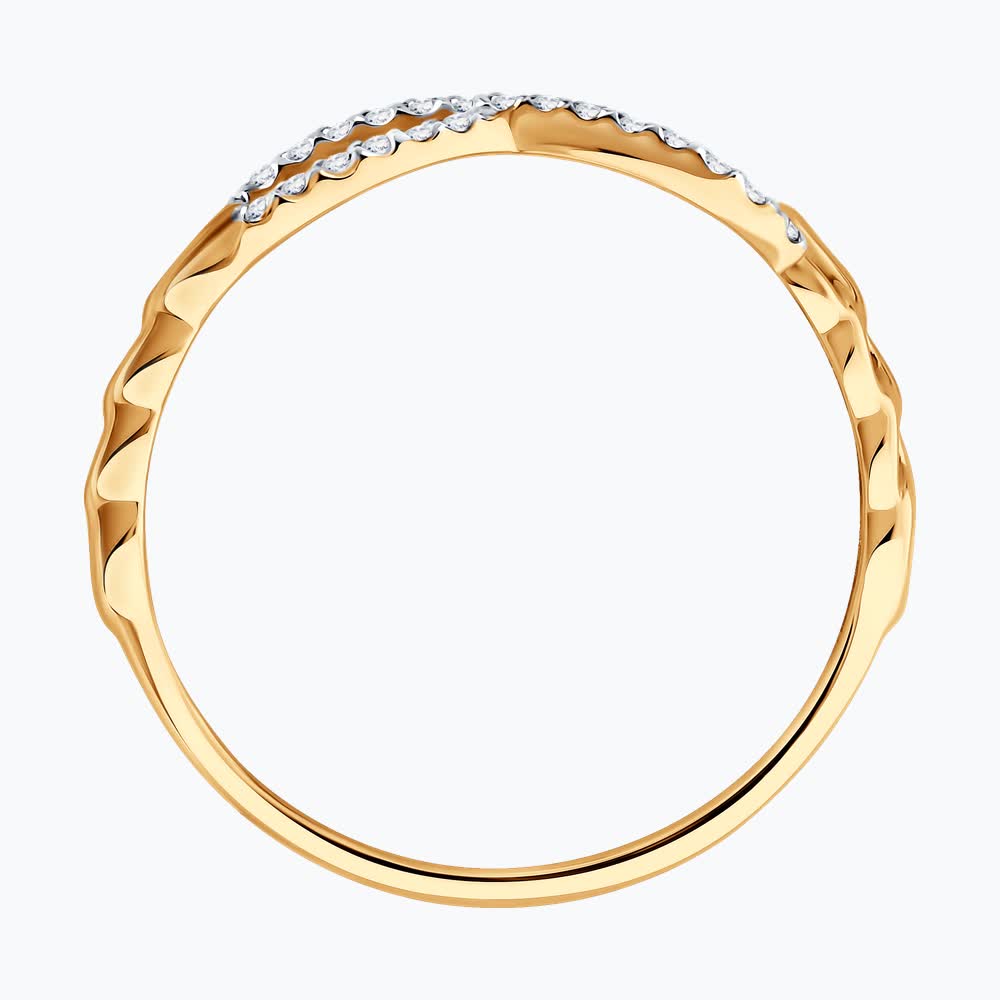 Кольцо Sokolov из золота с бриллиантами - image 2