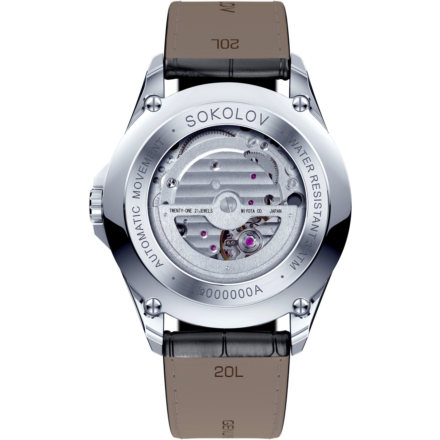 Мужские серебряные часы Sokolov - image 6