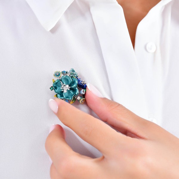 Брошь Roberto Bravo из серебра - image 3