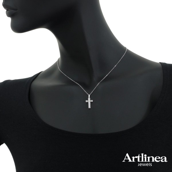 Колье Artlinea из комбинированного золота с бриллиантами - image 2