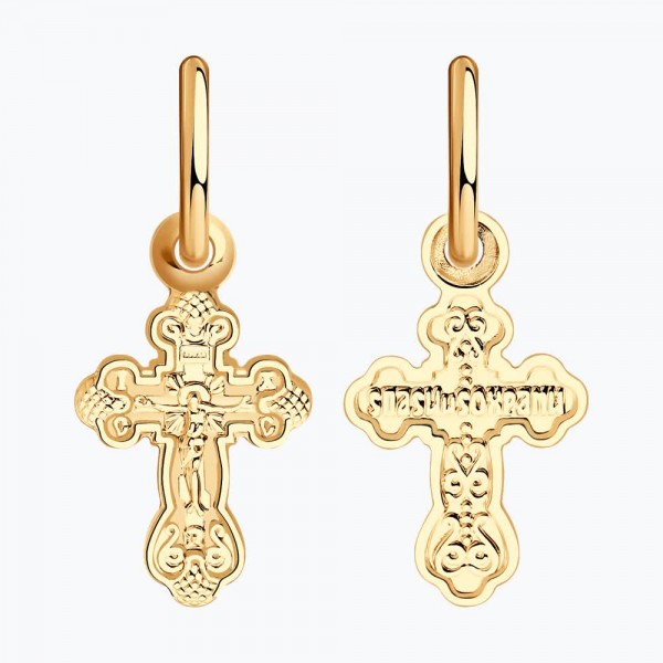 Крест Sokolov из золота