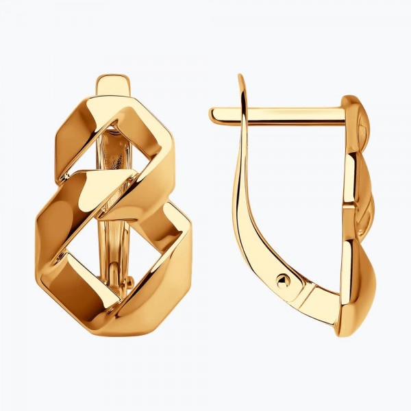 Серьги Sokolov из золота