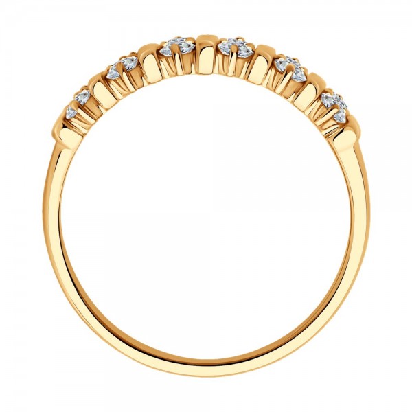 Inel Sokolov din aur cu diamante - image 3