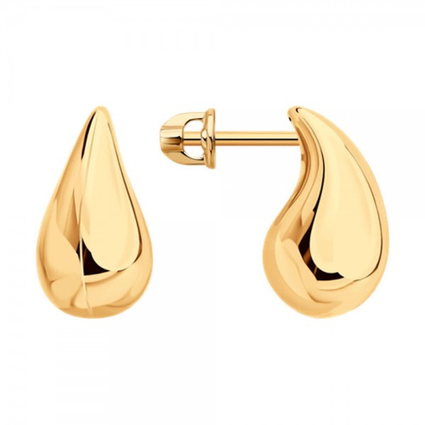 Серьги Sokolov из золота