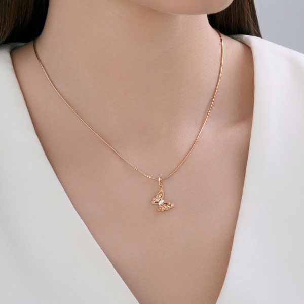 Подвеска Sokolov из золота с фианитами - image 4