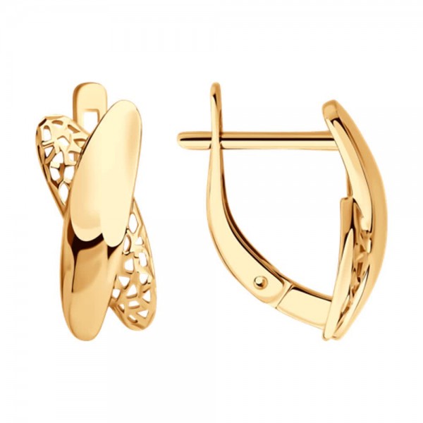 Серьги Sokolov из золота